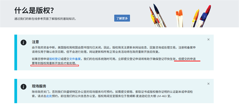美国版权局停摆,版权业务还能顺利推进吗?